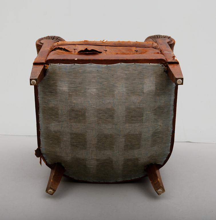 FÅTÖLJ, Chesterfield, 1900-talets första hälft.