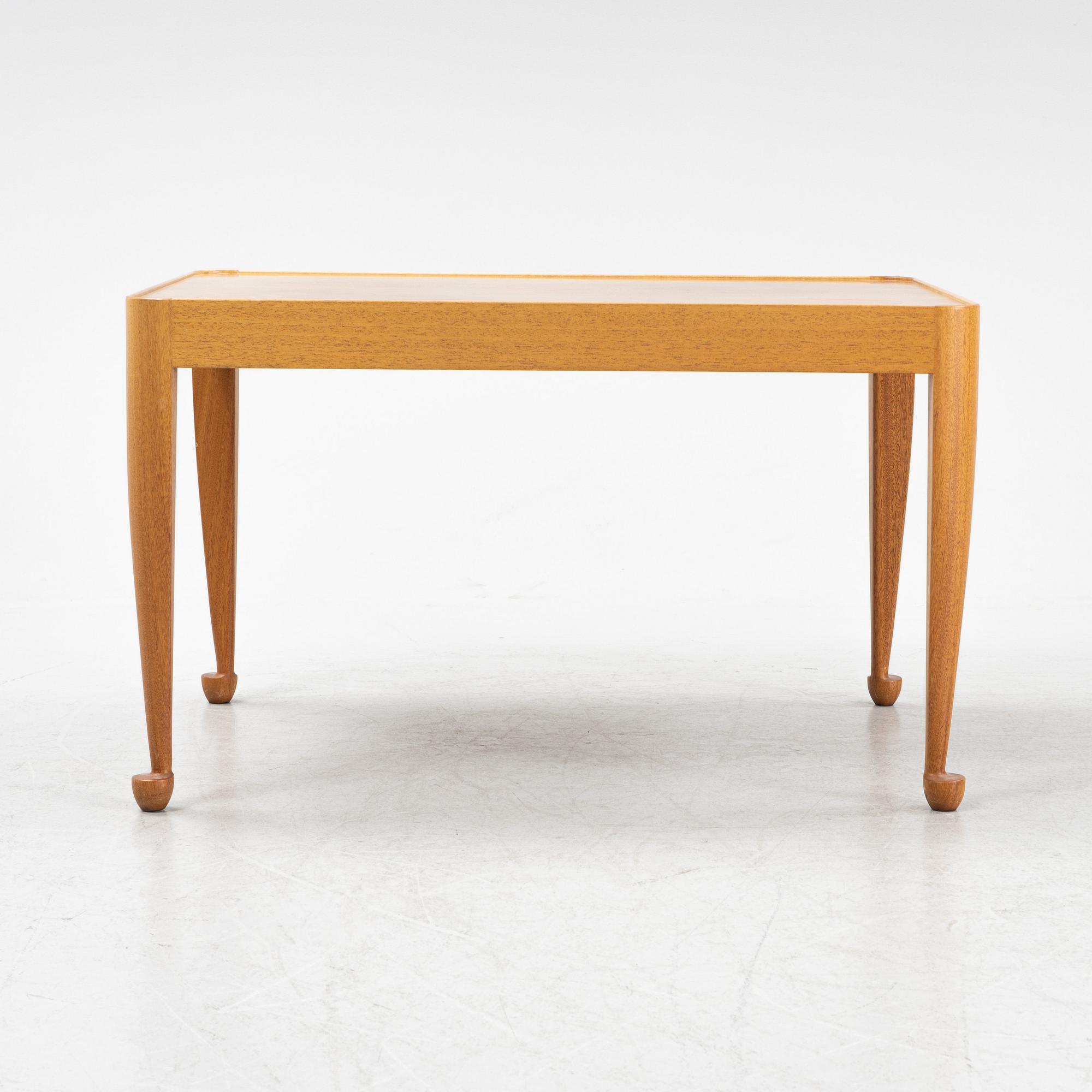 Josef Frank, a mahogany coffee table, Svenskt Tenn, Sweden.