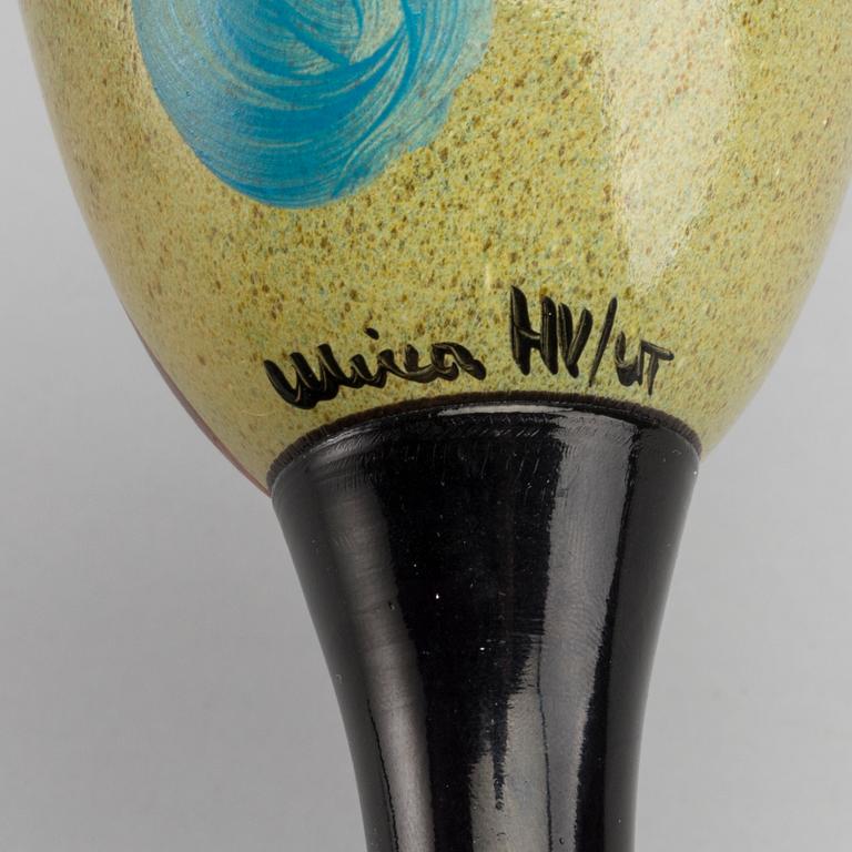 ULRICA HYDMAN-VALLIEN, vinglas 2 st samt snapsglas, Kosta Boda 1900-talets senare del (3).