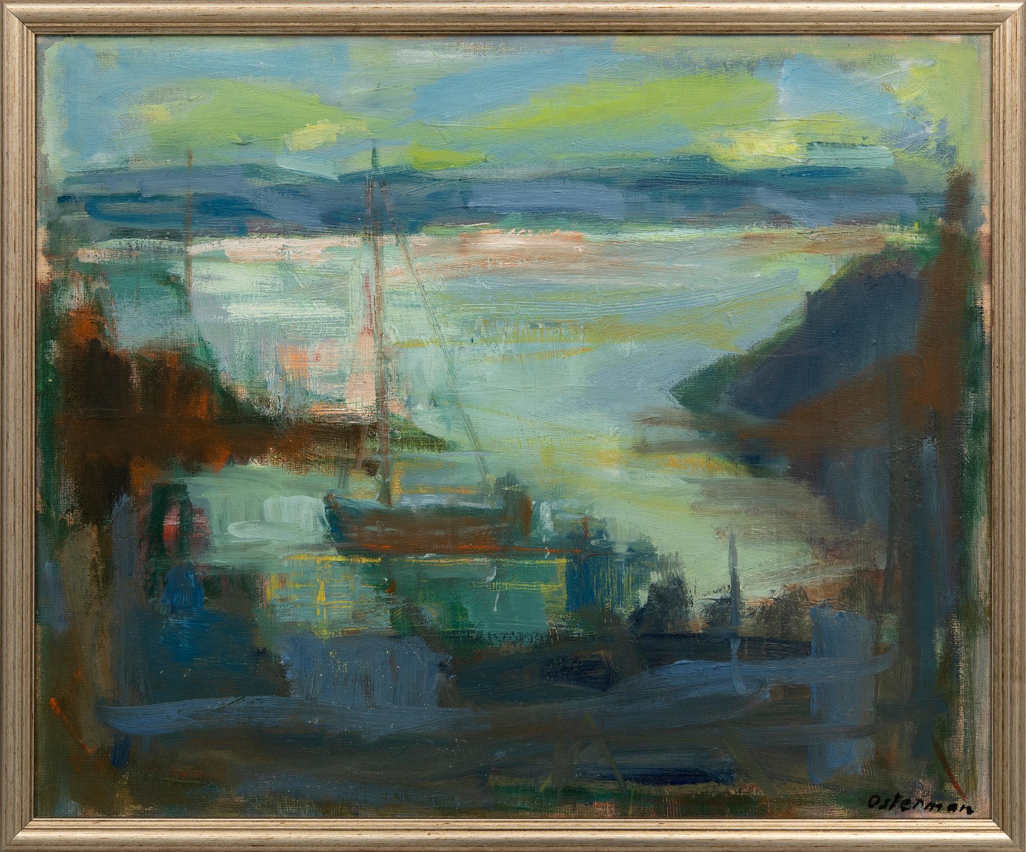 Elvine Osterman, "The Boat in the Cove".