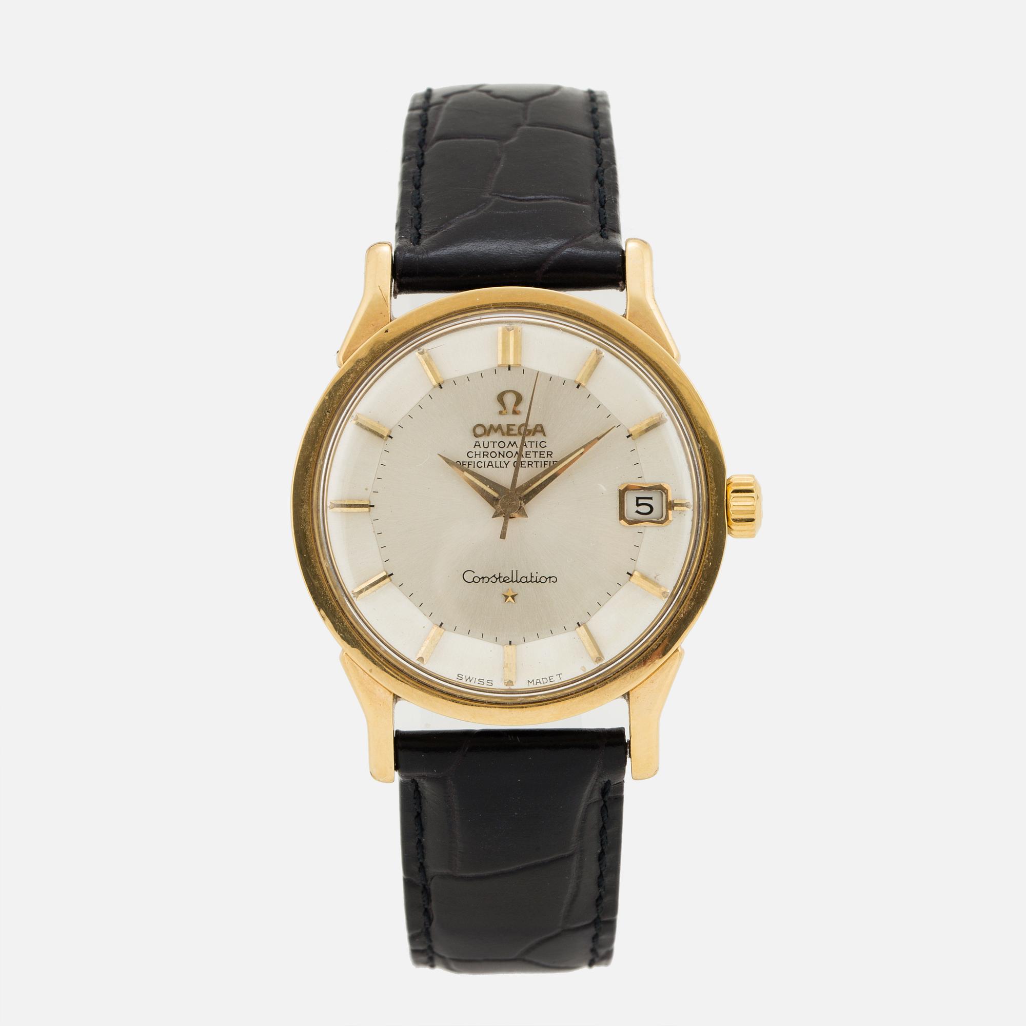 OMEGA, Constellation, "Pie-Pan", Chronometer, wristwatch, 34 mm,