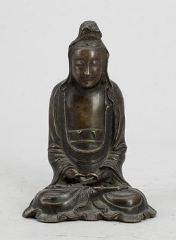 BUDDHASTATYETT, brons, ostasien, 1900-tal.