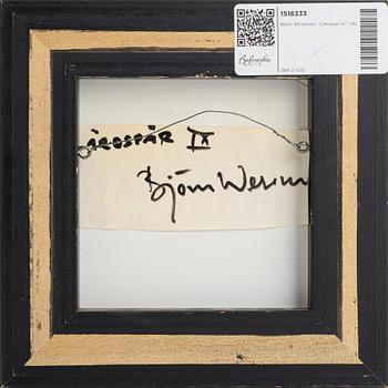 Björn Wessman, "Lärospår IX".