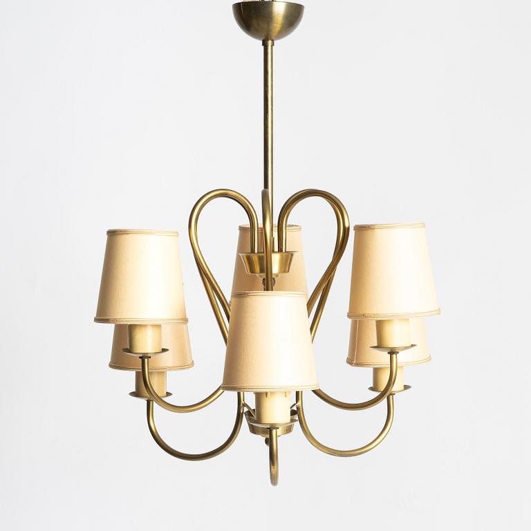 Swedish Modern, Ceiling lamp, 1940s.
