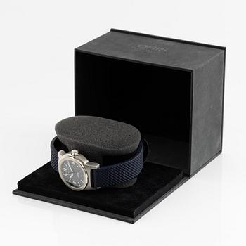 Oris, Big Crown, Day-Date, armbandsur, 35 mm.