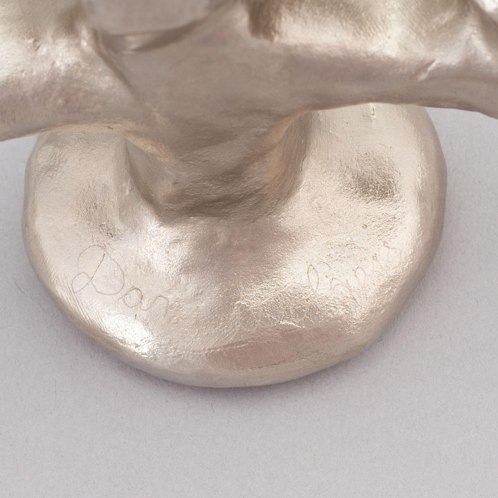 Dan Wolgers, skulptur/kandelaber, brons, signerad.