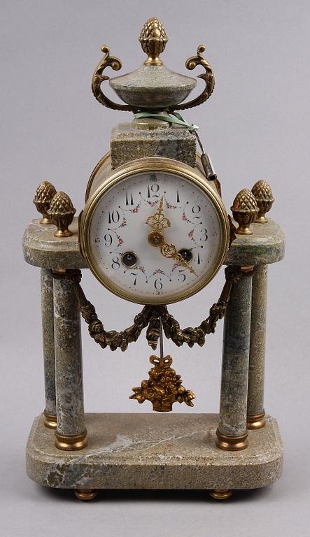 BORDSPENDYL, marmor, Louis XVI stil, 1900-tal.