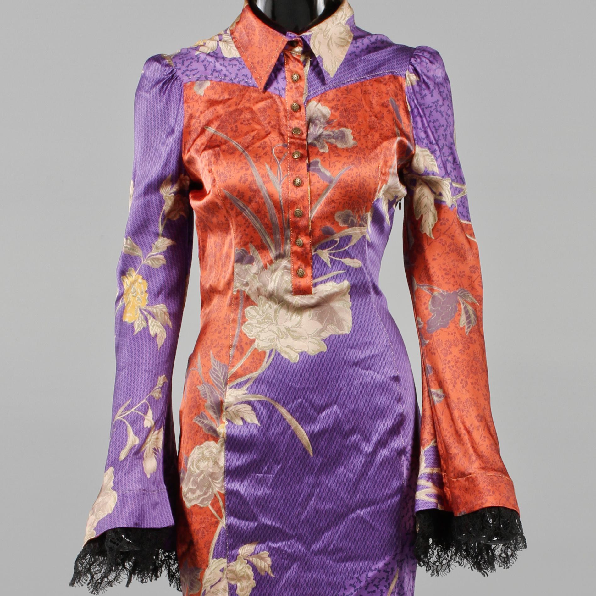 KLÄNNING, Just Cavalli, Italien, 1900-talets fjärde kvartal.