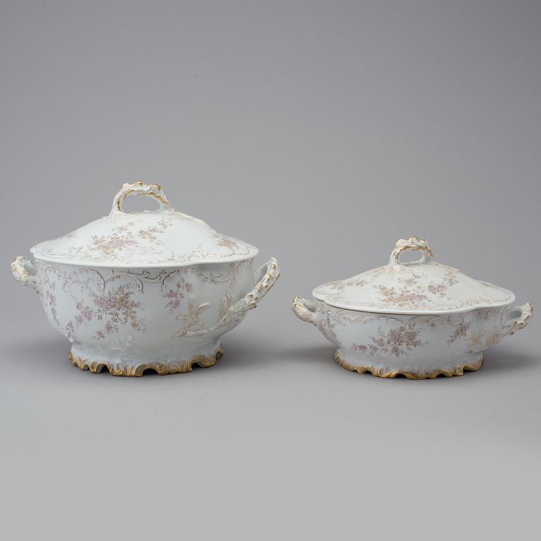 SERVIS, 160 delar, porslin, Rosenthal "Louis XIV", 1900-talets början.