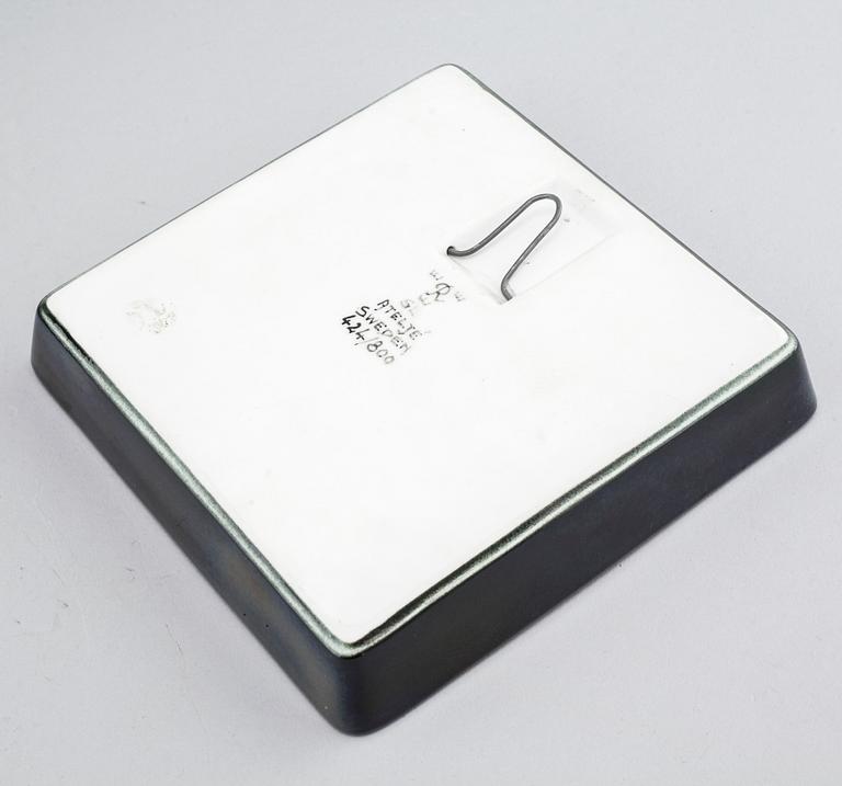 Two stoneware wall plaques by SYLVIA LEUCHOVIUS for Rörstrand, second half of the 20th century.