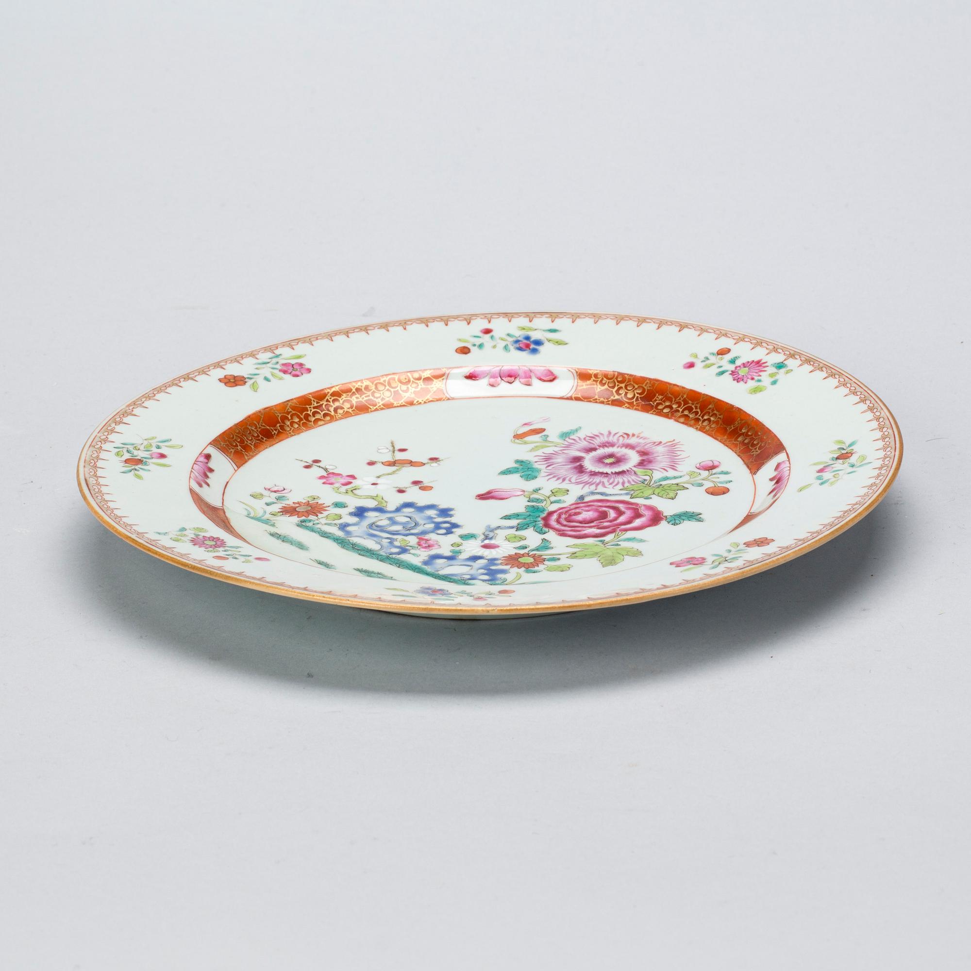 FAT, Kina, Qianlong (1736-1795), porslin.