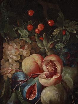 Joris van Son, attributed to, Fruit pieces, a pair.