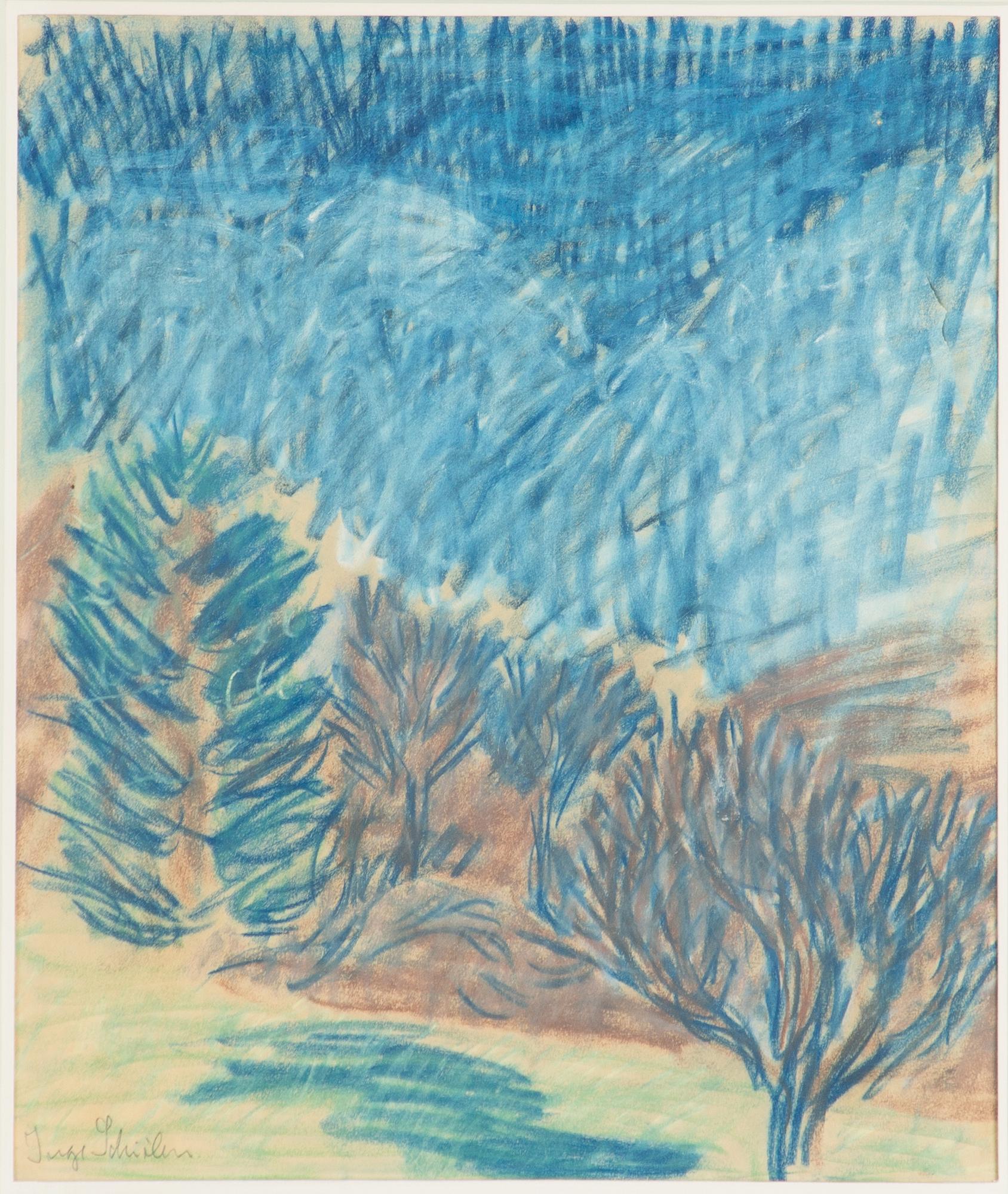 Inge Schiöler, Autumn Landscape.