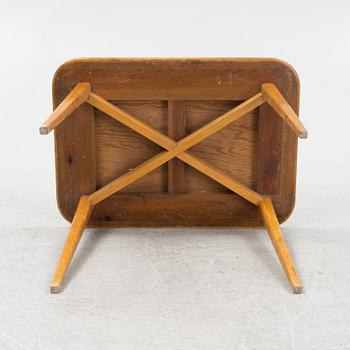 Axel Larsson, a children's table and 3 chairs, version of  "1300"-series, probably by Svenska Möbelfabrikerna Bodafors.