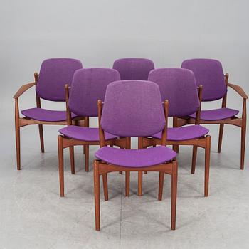 STOLAR, 4+2 st. Arne Vodder, France & Daverkosen, 1900-talets andra hälft.