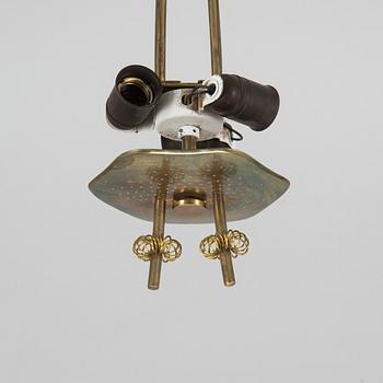 Paavo Tynell, Chandelier, for Taito. Made to order 1950.