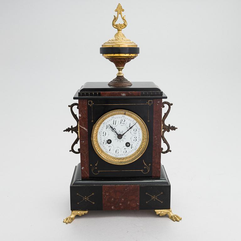 A table pendulum clock, second half of the 19th century.