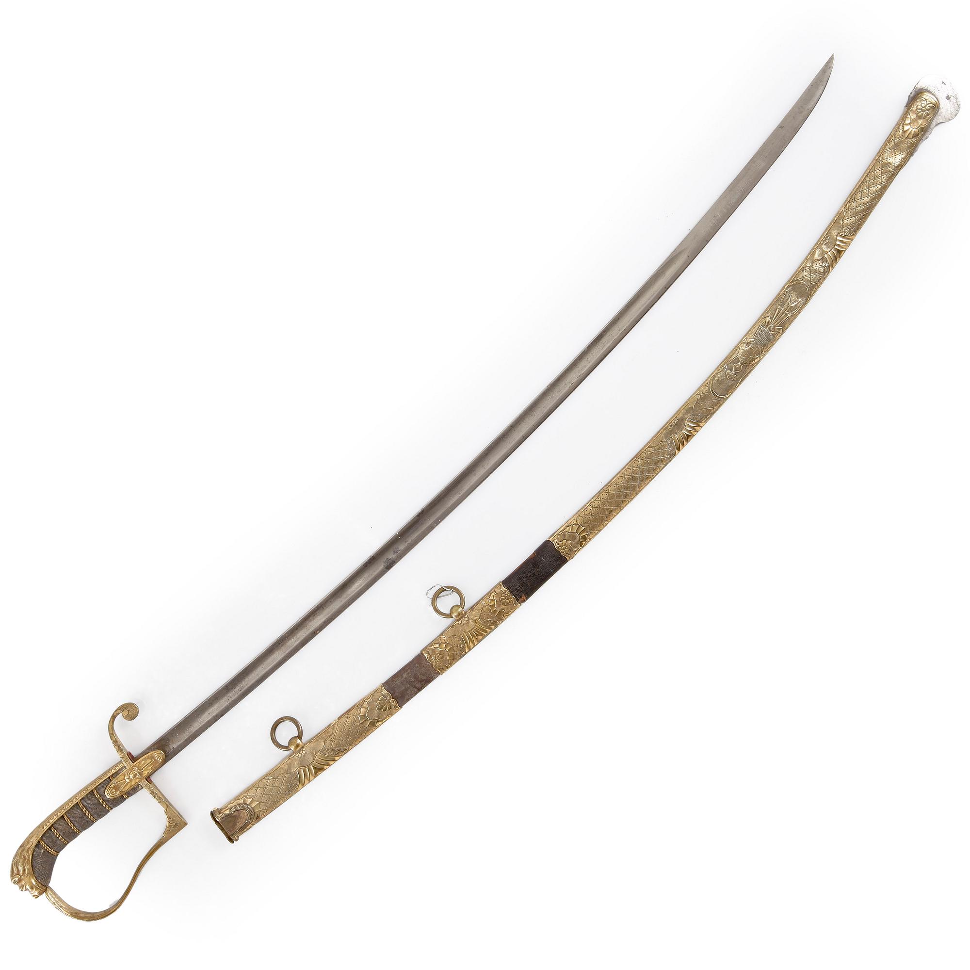 SABEL, Sverige, m/1824, för officer.