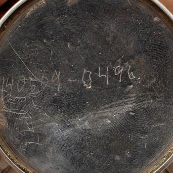 SENAPSKAR, silver, London 1842. Vikt ca 105 gram.