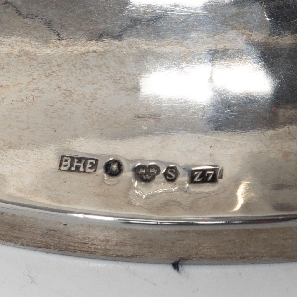 A Swedish silver bowl, mark of BH Edlunds Silverfabrik, Stockholm 1926.