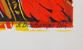 PICASSO PABLO, efter, litografisk affisch.