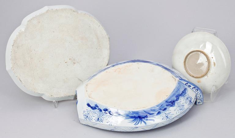 PARTI PORSLIN, 3 delar, Kina, 1900-tal.