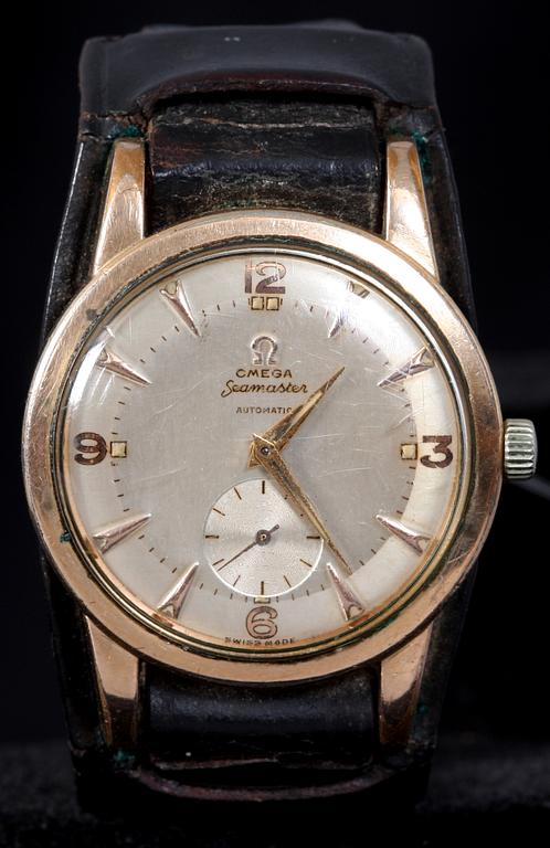 HERRARMBANDSUR, "Omega Seamaster, Automatic", 1900-talets mitt.