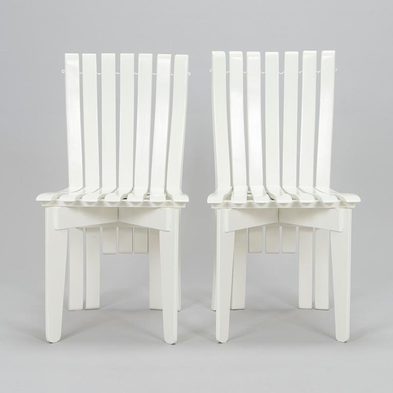 Alvar & Aino Aalto,  Trädgårdsmöblemang, 3 delar, "Aurinko-serien", Artek, 1950-tal och 1900-talets slut..