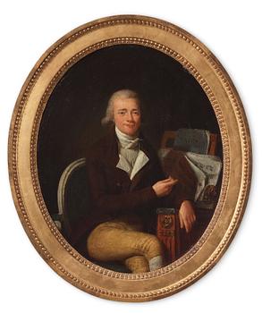 Pehr (Pierre) Eberhard Cogell, Herre vid gustaviansk byrå och noter & dam vid gustaviansk skrivchiffonjé.