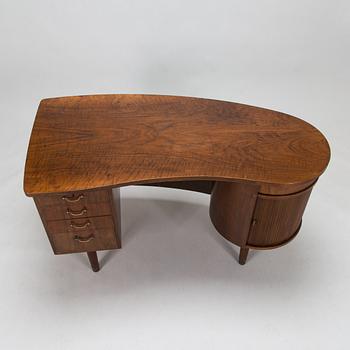 Kai Kristiansen, A 'Kidney 54' writing desk for FM Furniture, Feldballe Denmark.