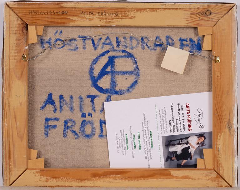 Anita Fröding,  "Höstvandraren".