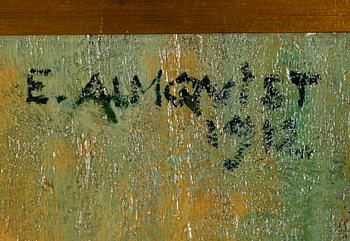 ESTER ALMQVIST, olja på duk, signerad och daterad 1912.