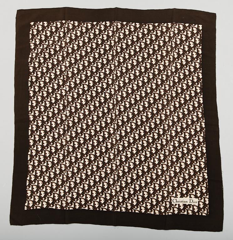 SCARVES, 3 st, Christian Dior.