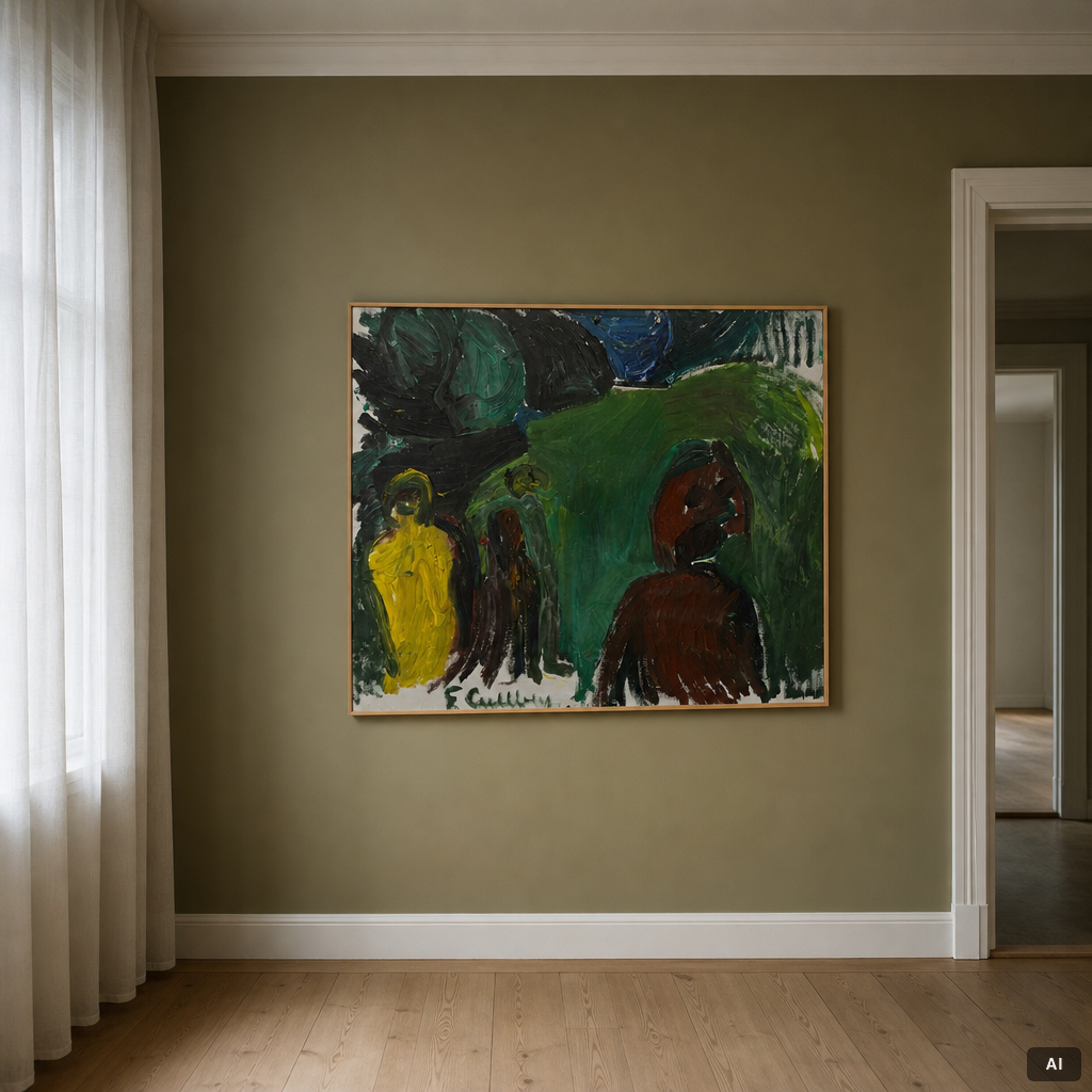 Erland Cullberg, Figural composition.