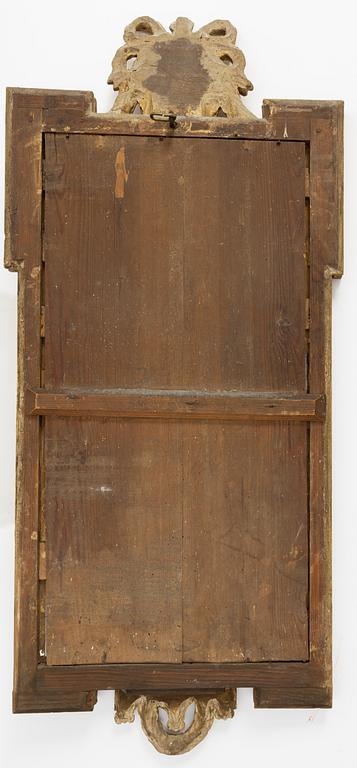Spegel, gustaviansk, tillskriven Anders Malmqvist, Kalmar, 1700-talets slut.