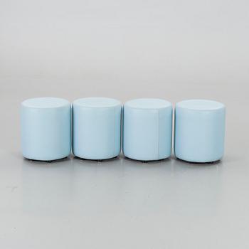 FOUR JOHANSSONS DESIGN STOOLS.