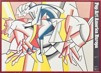 ROY LICHTENSTEIN, utställningsaffisch.