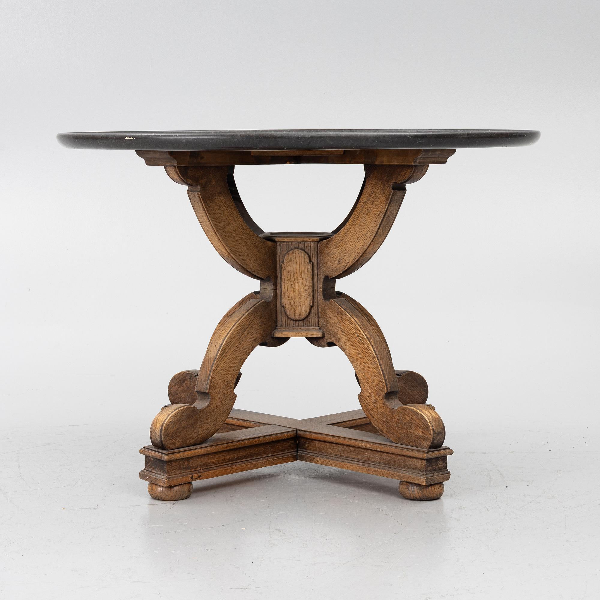Table, circa 1900.