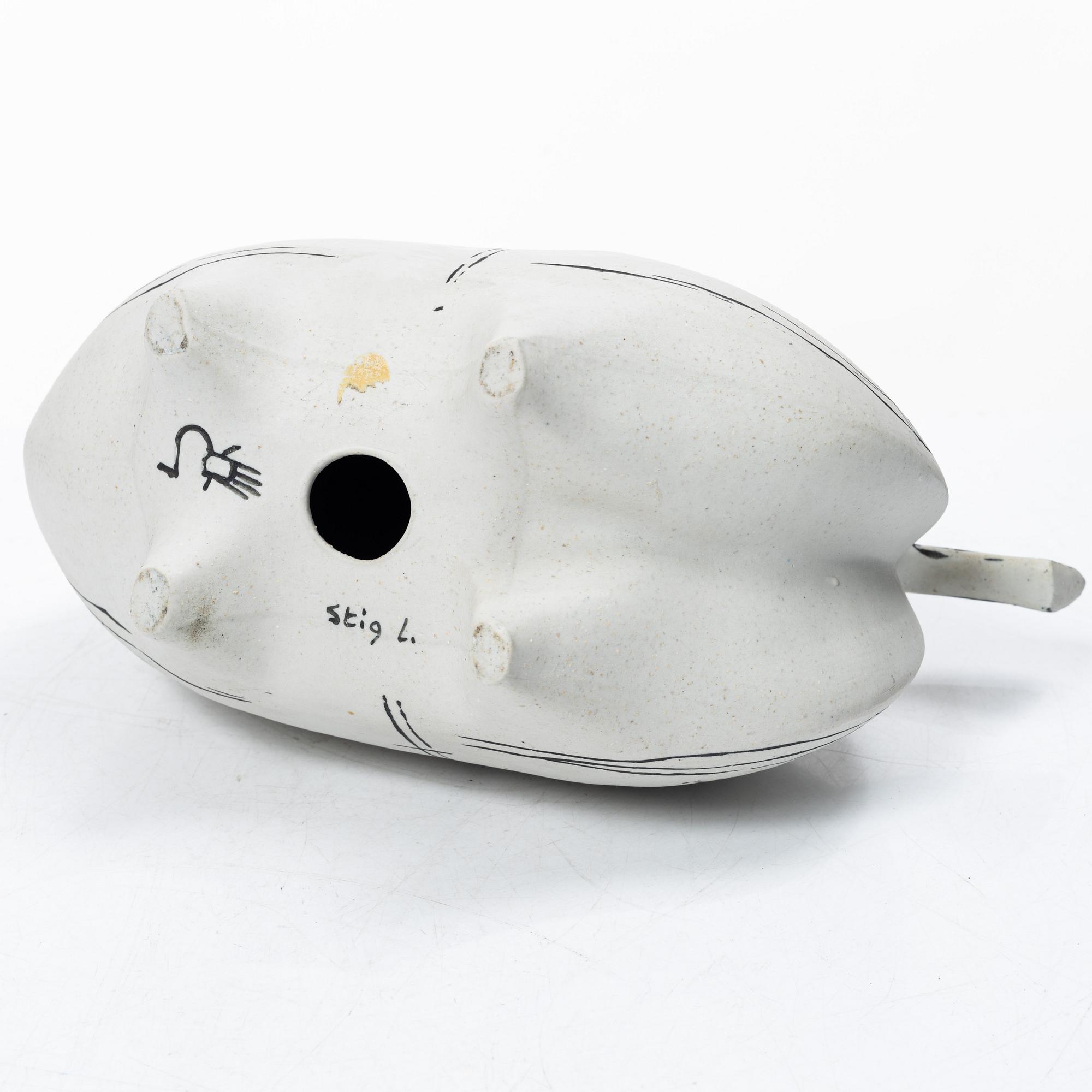 Stig Lindberg, figurin, "Springare", Gustavsberg Studio.