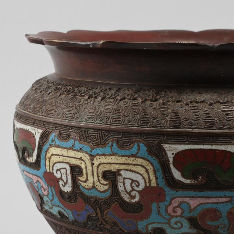 YTTERFODER, orientaliskt, omkring sekelskiftet 1800/1900.