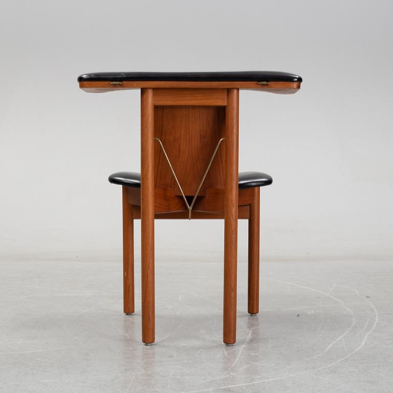 Hans Olsen, a 'King Fredrik VII' teak chair, Aerö Möbler, Denmark, designed in 1964.