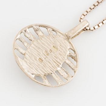 Silver necklace, Ove Nordström.