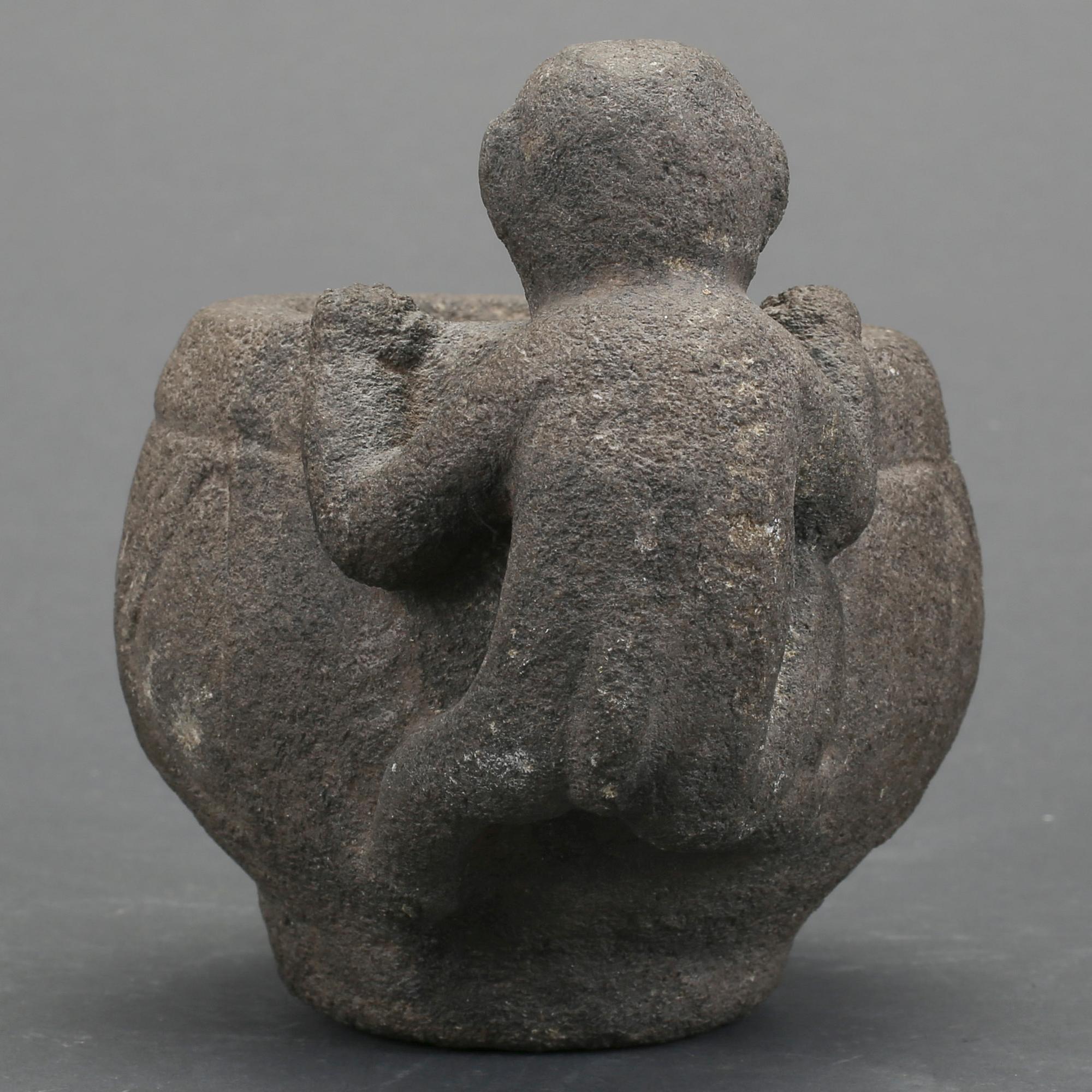 MORTEL, sten, trol Indonesien, 1700-/1800-tal.