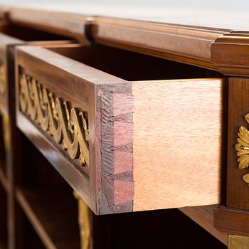 A 20th-century Louis XVI style bookcase.