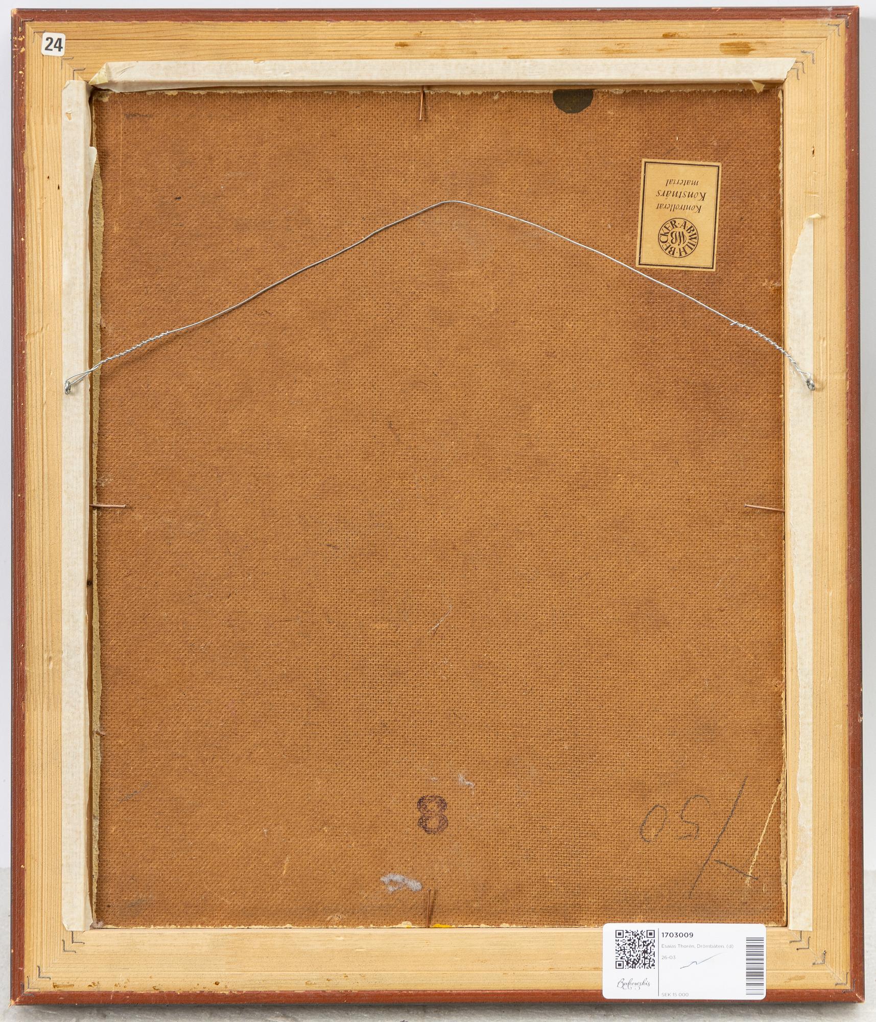 Esaias Thorén, Drömbåten.