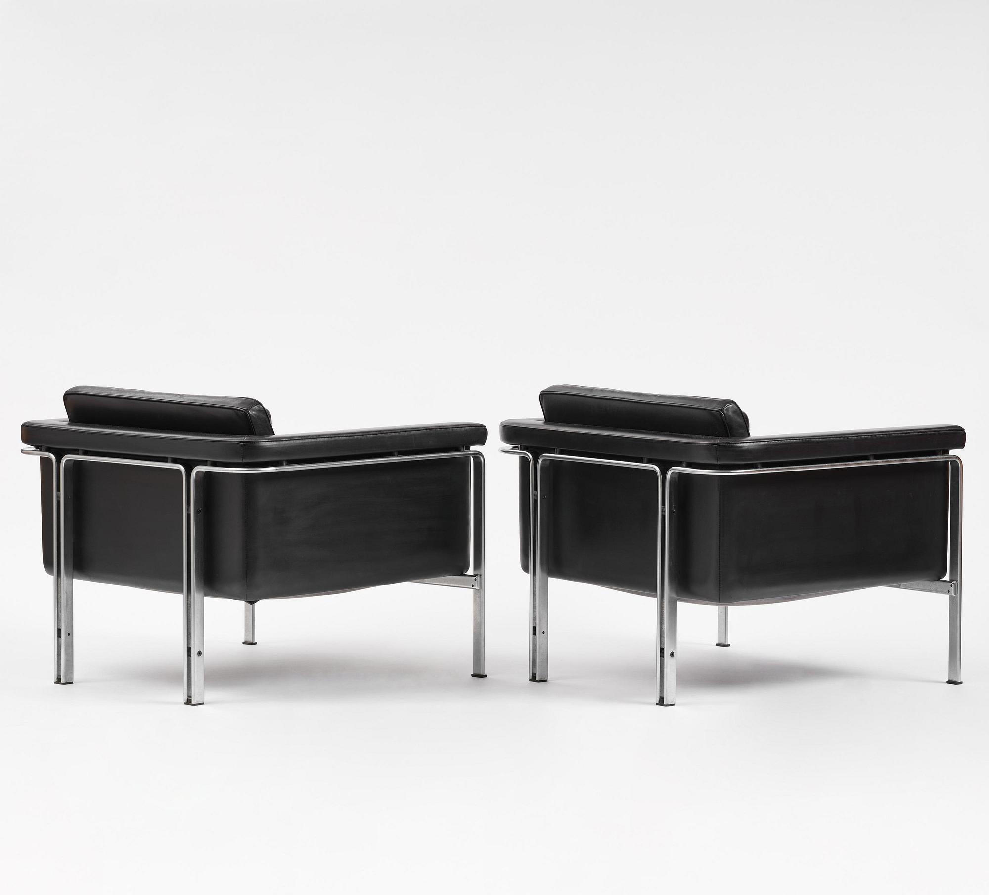 Horst Brüning, fåtöljer, ett par, Alfred Kill International, Tyskland, 1960-70-tal.