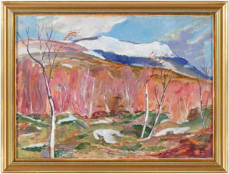 TORD LEANDER-ENGSTRÖM. Blandteknik. Sign Tord o dat 46.