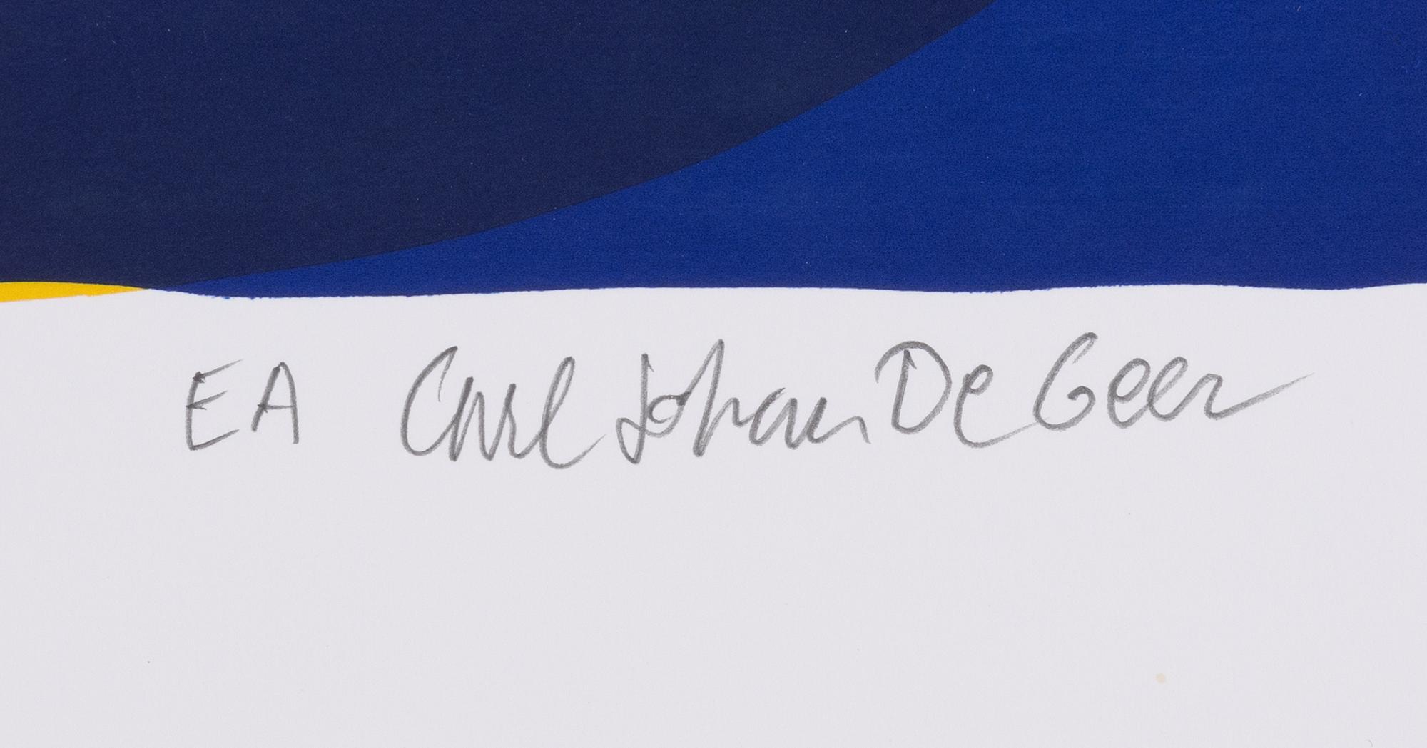 Carl Johan De Geer, "Skända flaggan-Vägra vapen".