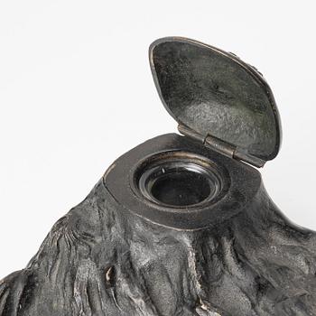 Skrivställ, omkring 1900.