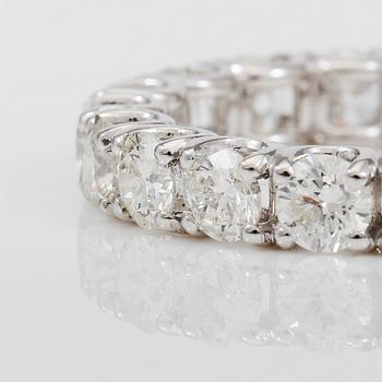RING, briljantslipade diamanter totalt ca 2,50 ct.